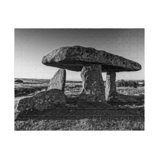 Cornwall Lanyon Quoit Black & White Photo Puzzle — 110–1014 Piece