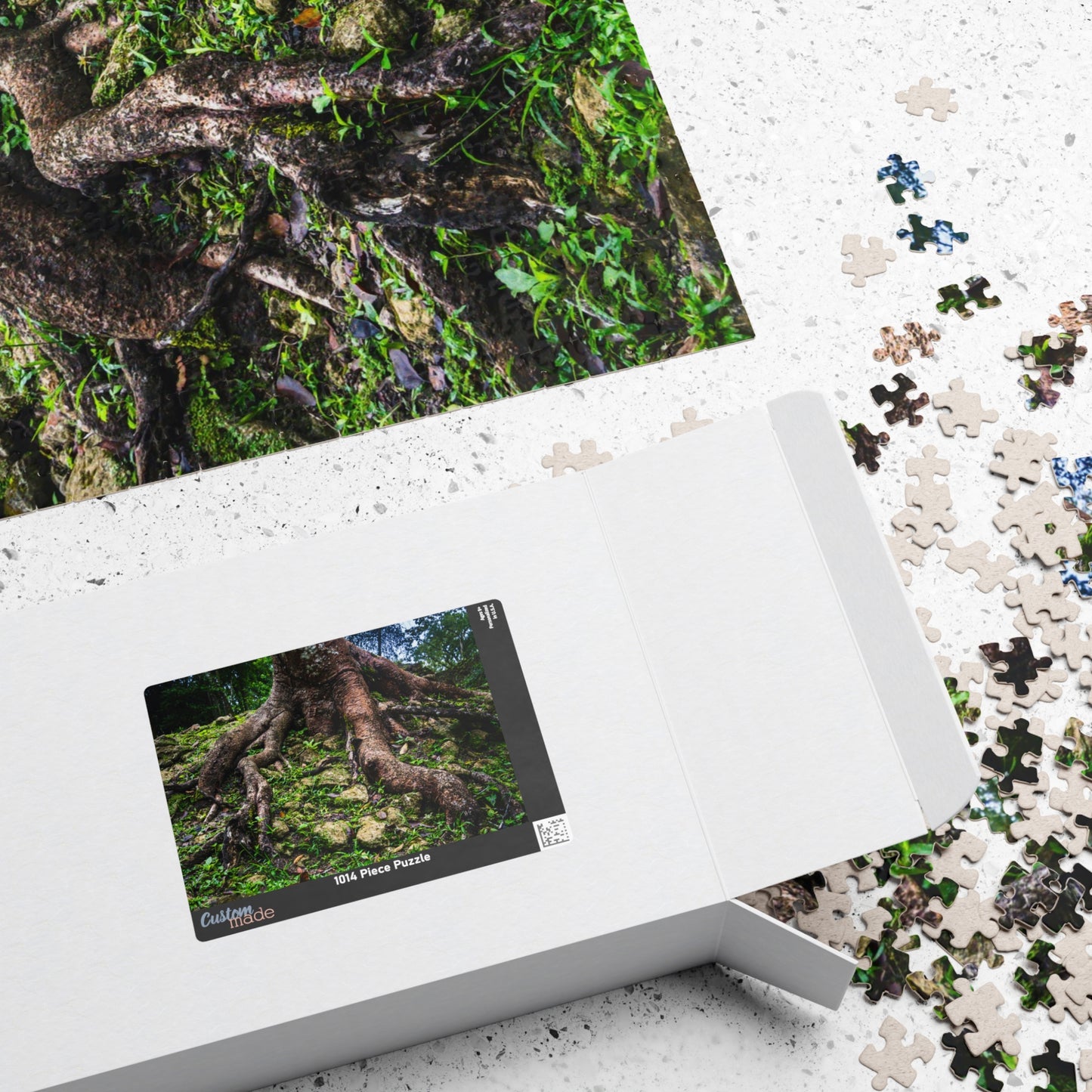 Cahal Pech Mayan Archaeological Reserve Belize Tree Roots Jigsaw Puzzle - 520/1014-Piece e Puzzle