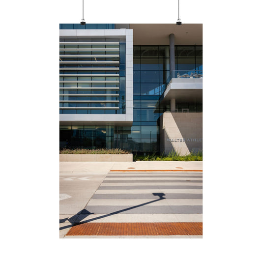 Modern Architectural Photo Matte Poster | Vertical Wall Art