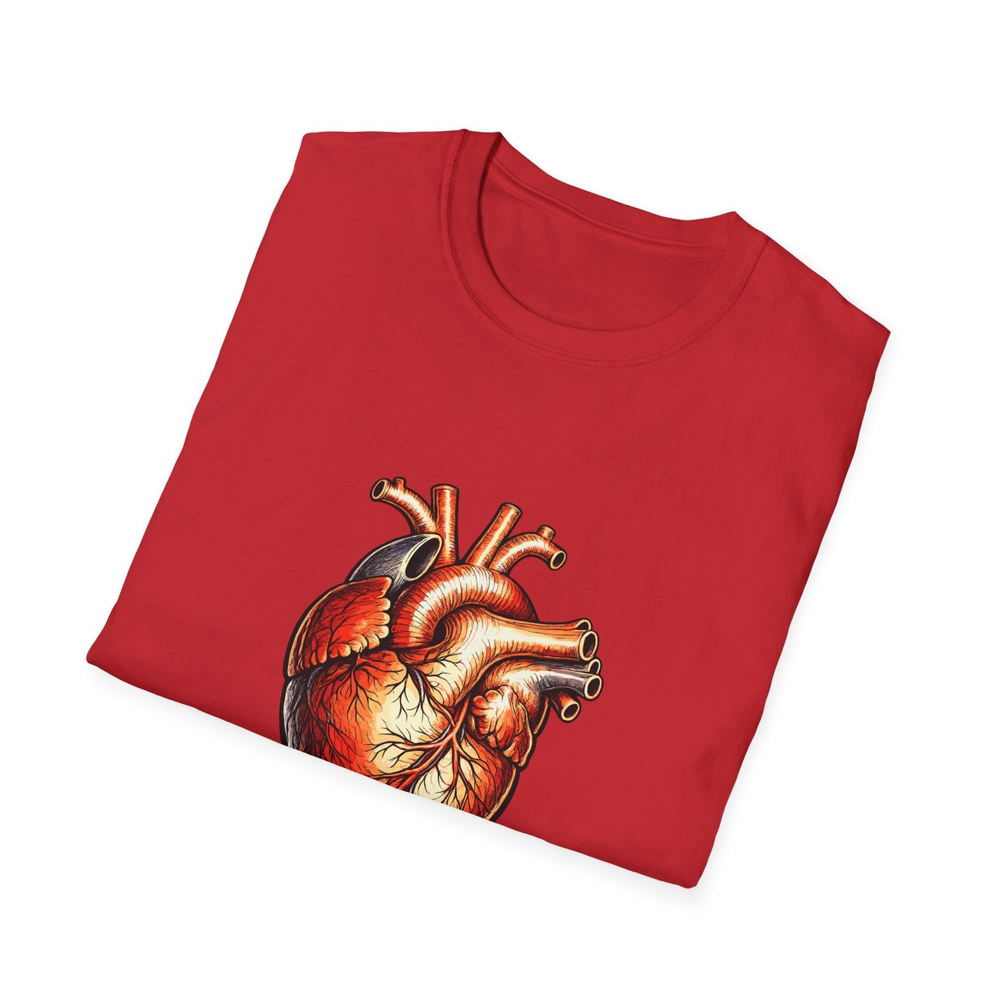 Anatomical Heart T-Shirt — I Gave You My Heart Valentine Graphic Tee
