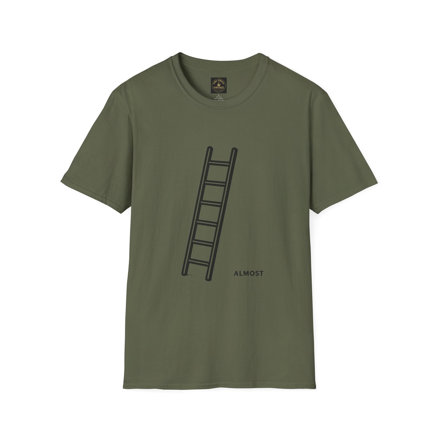 "Almost" Surreal Minimalist Ladder Tote Bag
