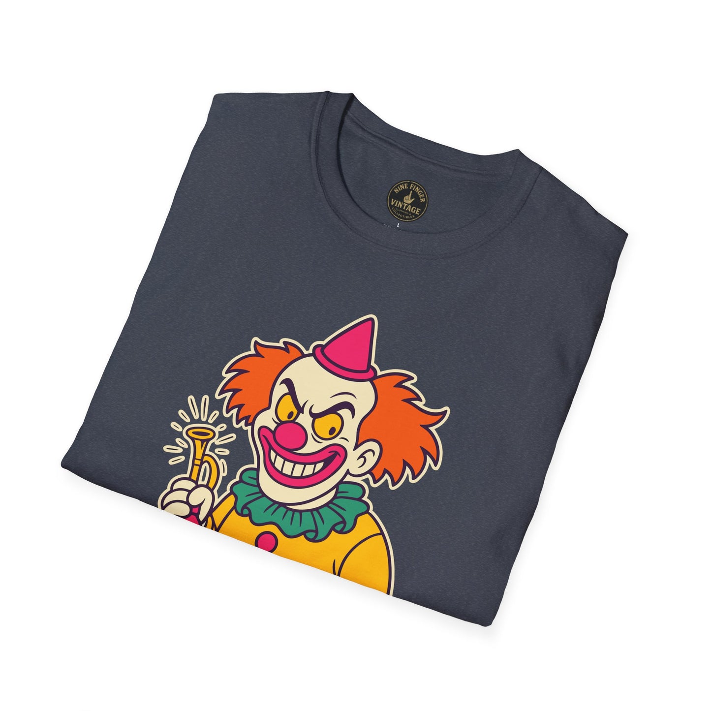 Retro Sinister Clown "Honk! Honk!" T-Shirt