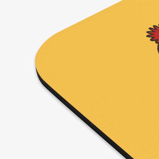 See No Evil Sock Monkey Mouse Pad - Retro Three Wise Monkeys Desk Mat