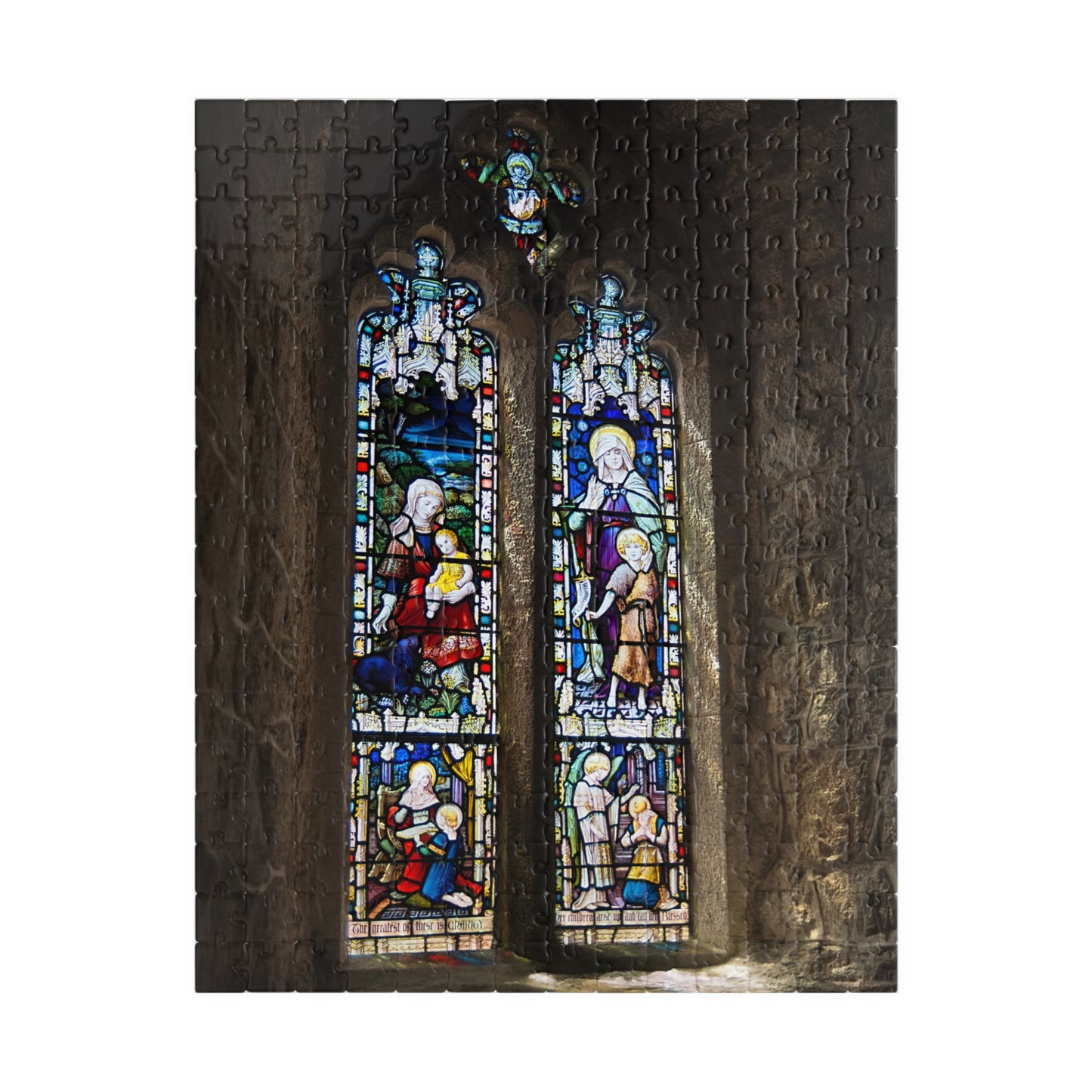 St. Michael's Mount Castle Stained Glass Puzzle — Marazion UK (520/1014 pcs)