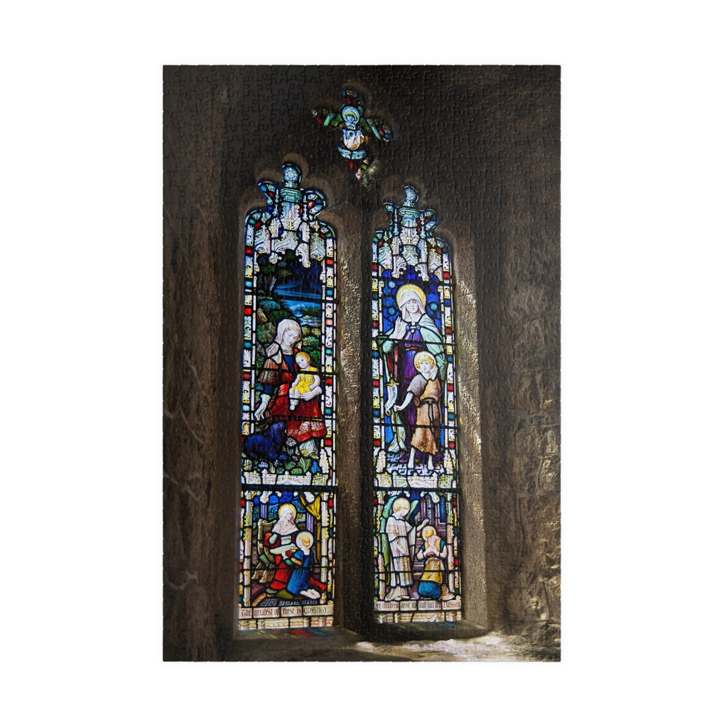 St. Michael's Mount Castle Stained Glass Puzzle — Marazion UK (520/1014 pcs)