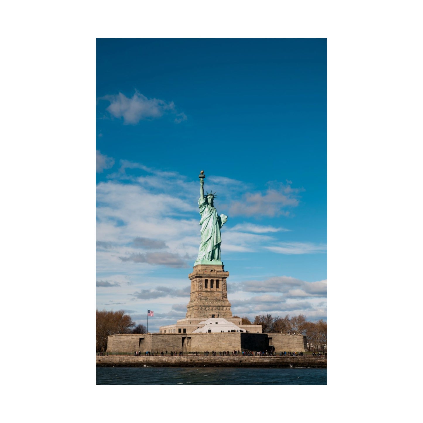 Statue of Liberty Vertical Poster | Matte Travel Wall Art