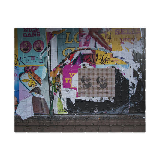 Chicago Logan Square Graffiti Puzzle — Urban Street Art Jigsaw