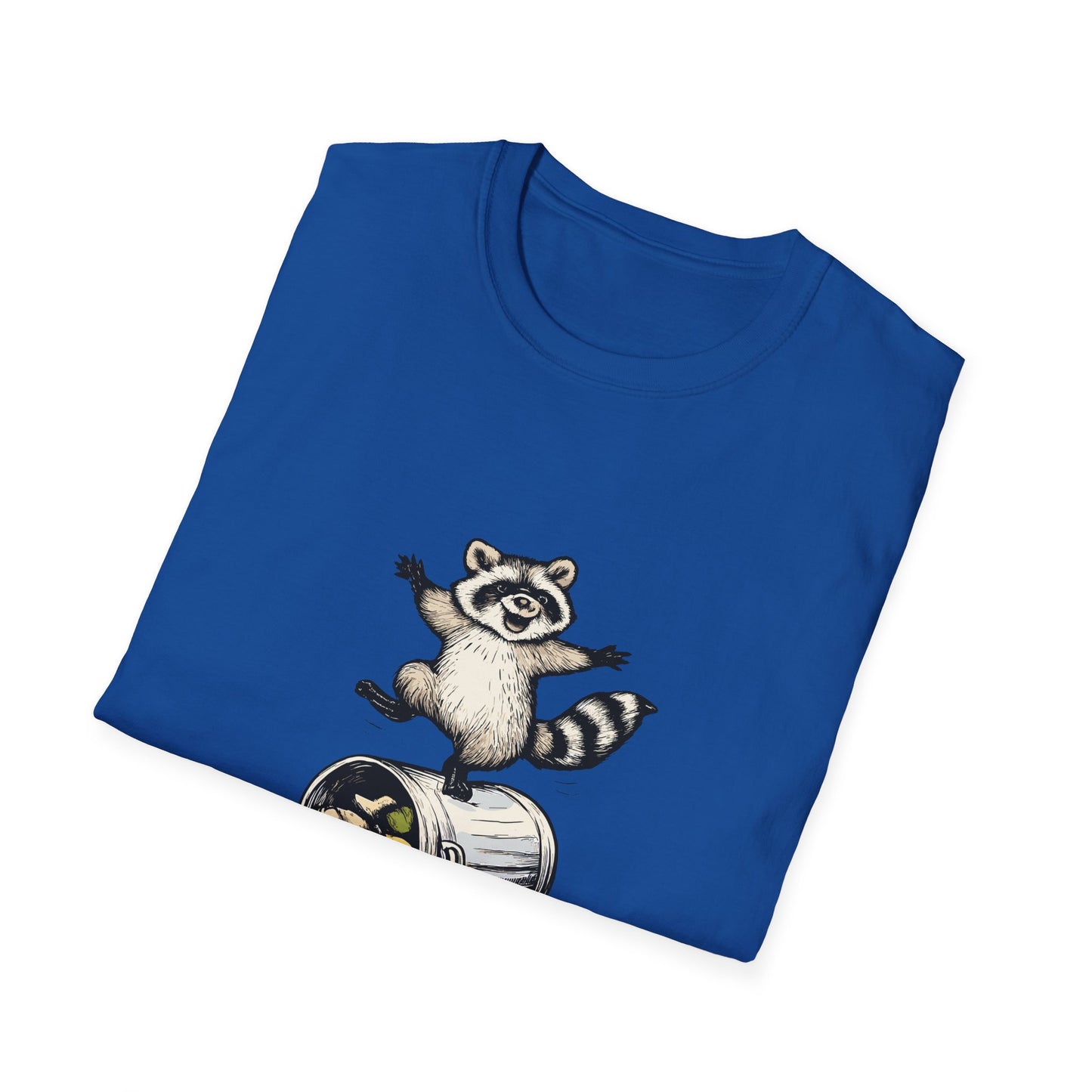 Retro Dancing Raccoon 'I Do What I Want!' T-Shirt