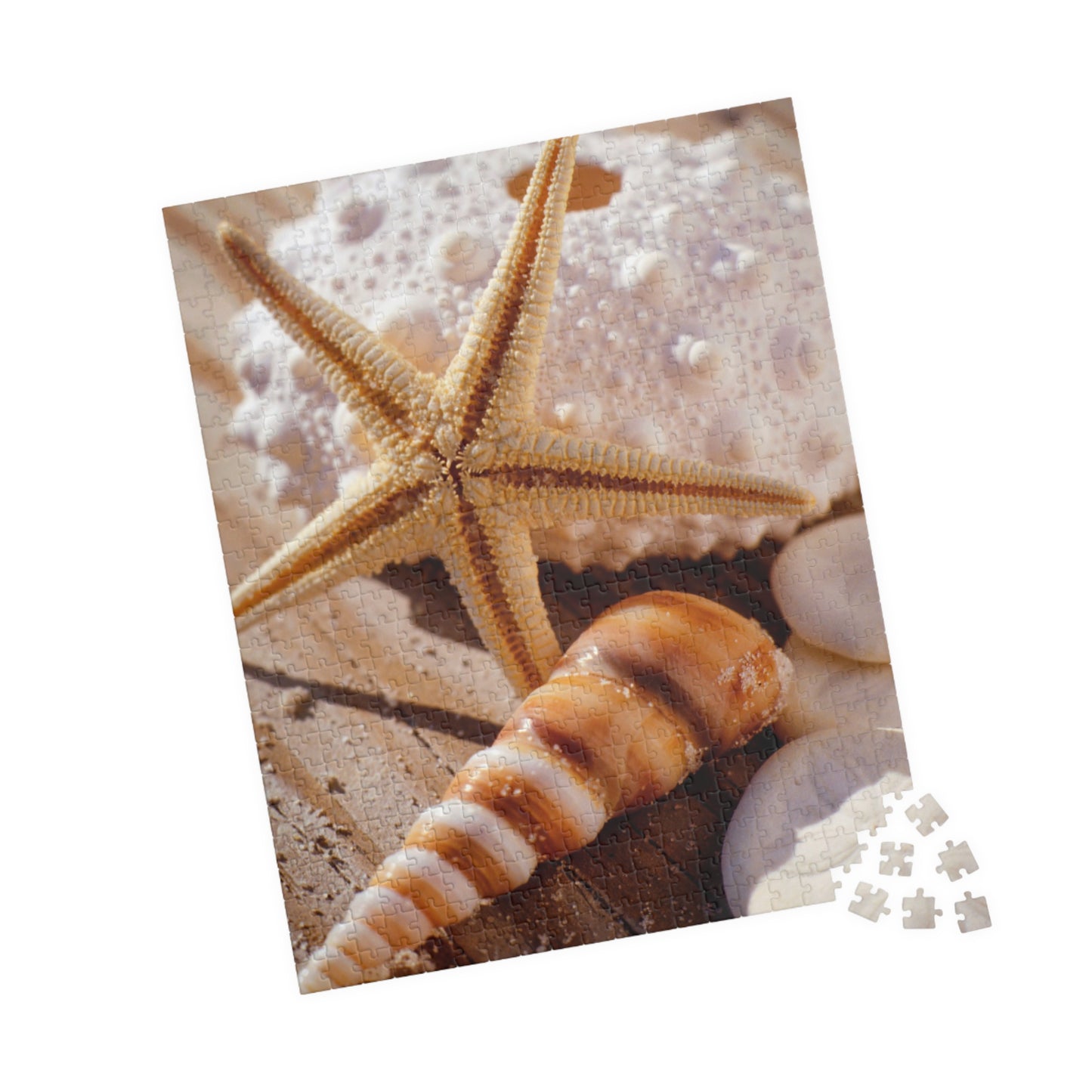 Seashell Starfish Jigsaw Puzzle – Beach Sunset 110/252/520/1014-Piece