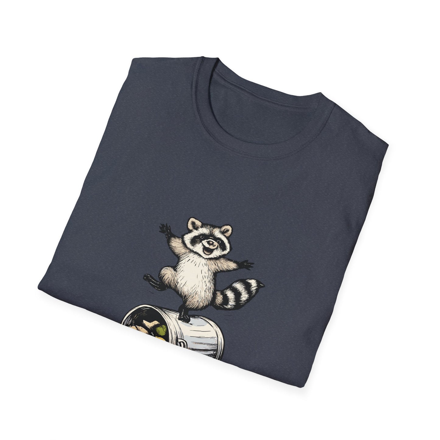 Retro Dancing Raccoon 'I Do What I Want!' T-Shirt