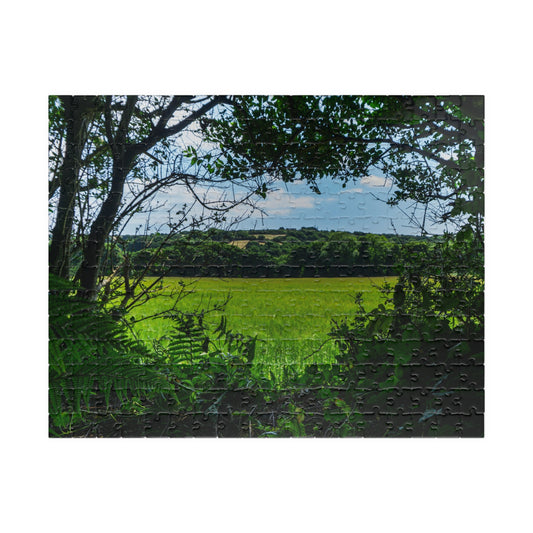 Cornwall Countryside Puzzle - Bucolic UK Rural Scene (110–1014 pcs)