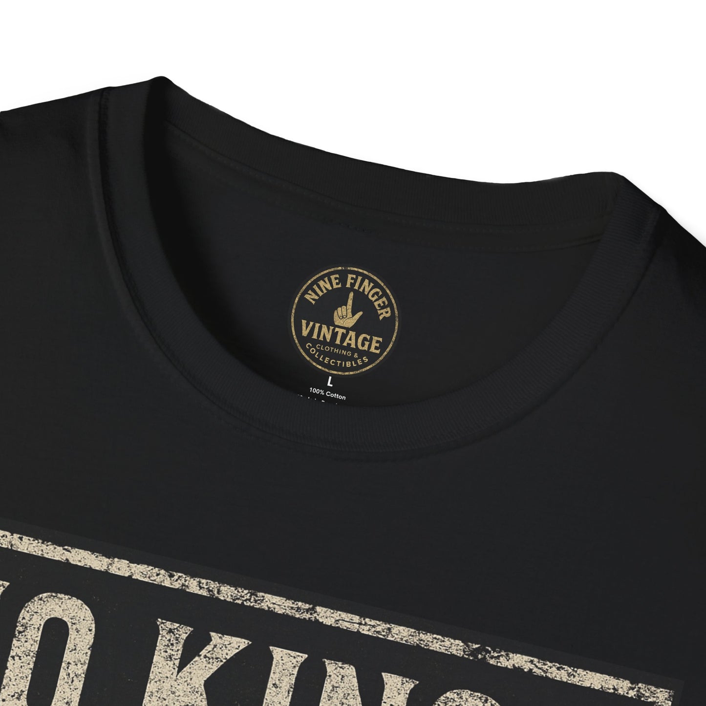 No Kings Since 1776 Vintage Patriot T-Shirt BLACK ONLY
