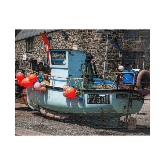 Cadgwith Fishing Boat Puzzle - Cornwall Coastal Jigsaw (110–1014 pcs)