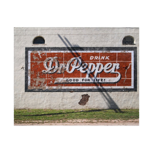 Vintage Dr Pepper Wall Puzzle — Retro Soda Sign Jigsaw (110/252/520/1014 pc)