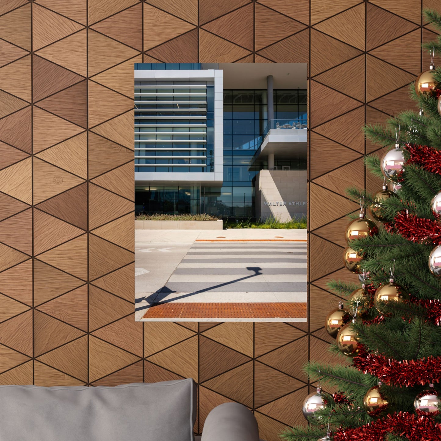 Modern Architectural Photo Matte Poster | Vertical Wall Art