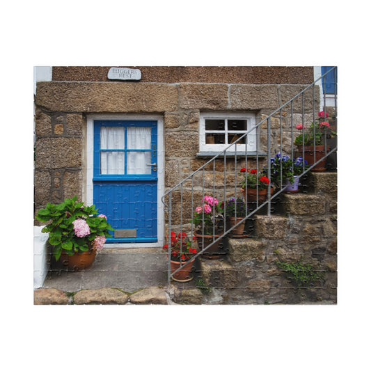 St. Ives Stone Cottage Jigsaw Puzzle - 520/1014-Piece Cornwall Scenic Puzzle