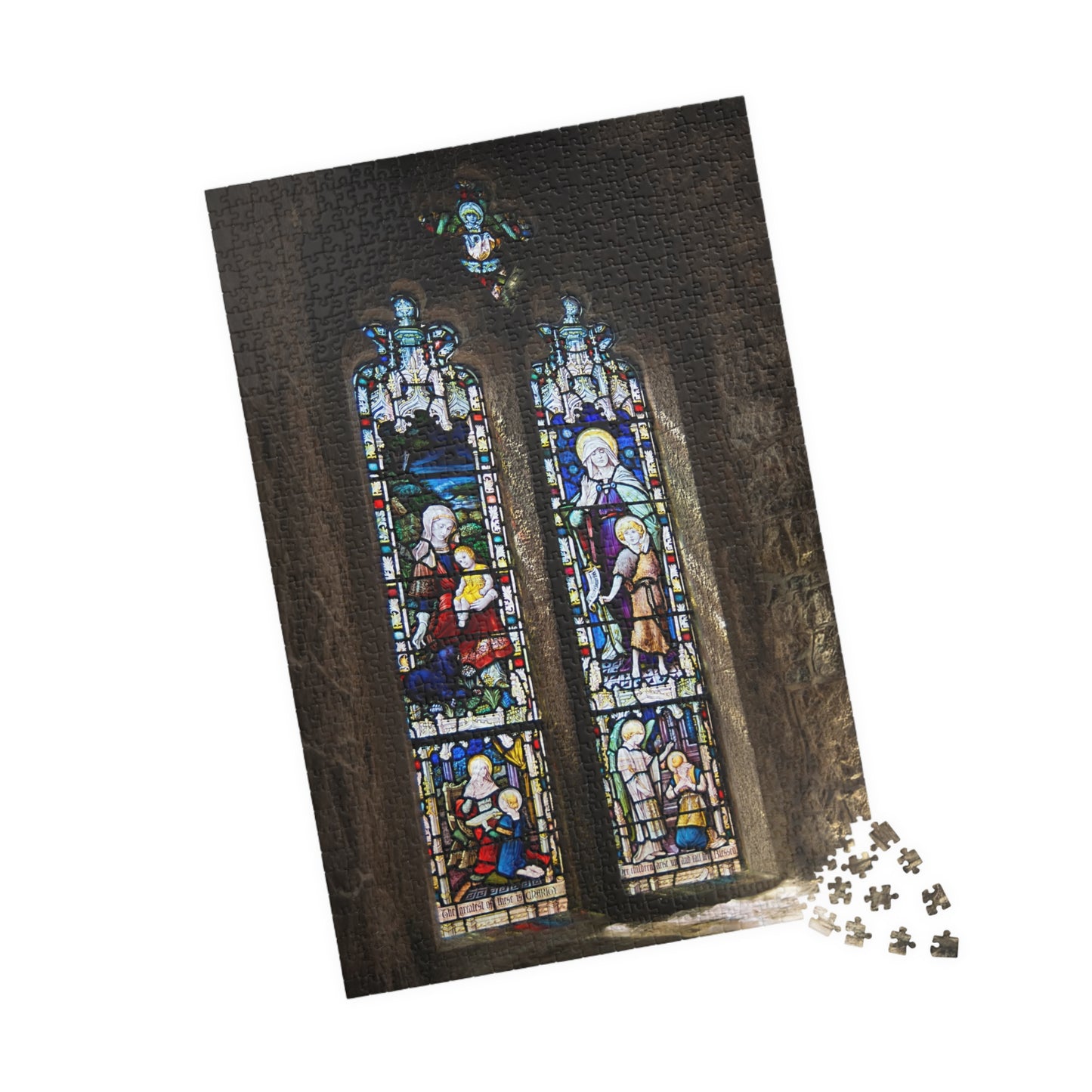 St. Michael's Mount Castle Stained Glass Puzzle — Marazion UK (520/1014 pcs)