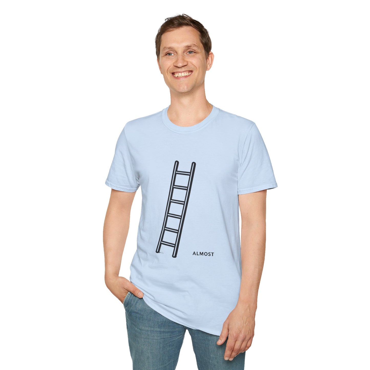 "Almost" Surreal Minimalist Ladder Tote Bag