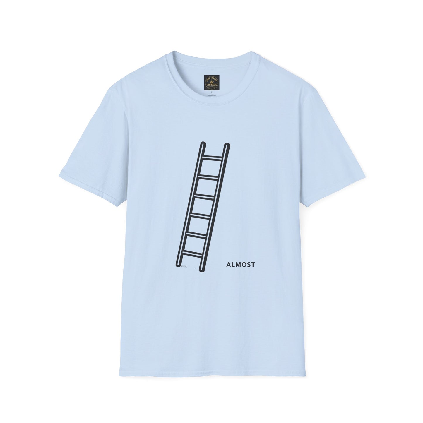 "Almost" Surreal Minimalist Ladder Tote Bag