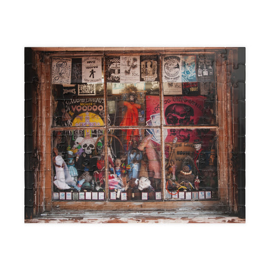 New Orleans Marie Laveau Voodoo House Window Puzzle - 520/1014-Piece