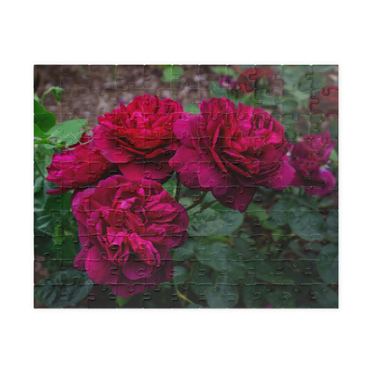 English Country Garden Red Rose Puzzle 110-1014 Piece Scenic Jigsaw