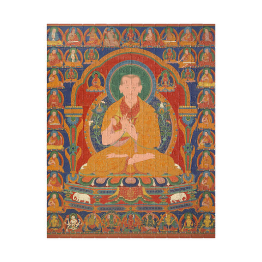 Seventh Abbot of Ngor Monastary Art Puzzle - Mindfulness Meditation Jigsaw (110/252/520 pcs)