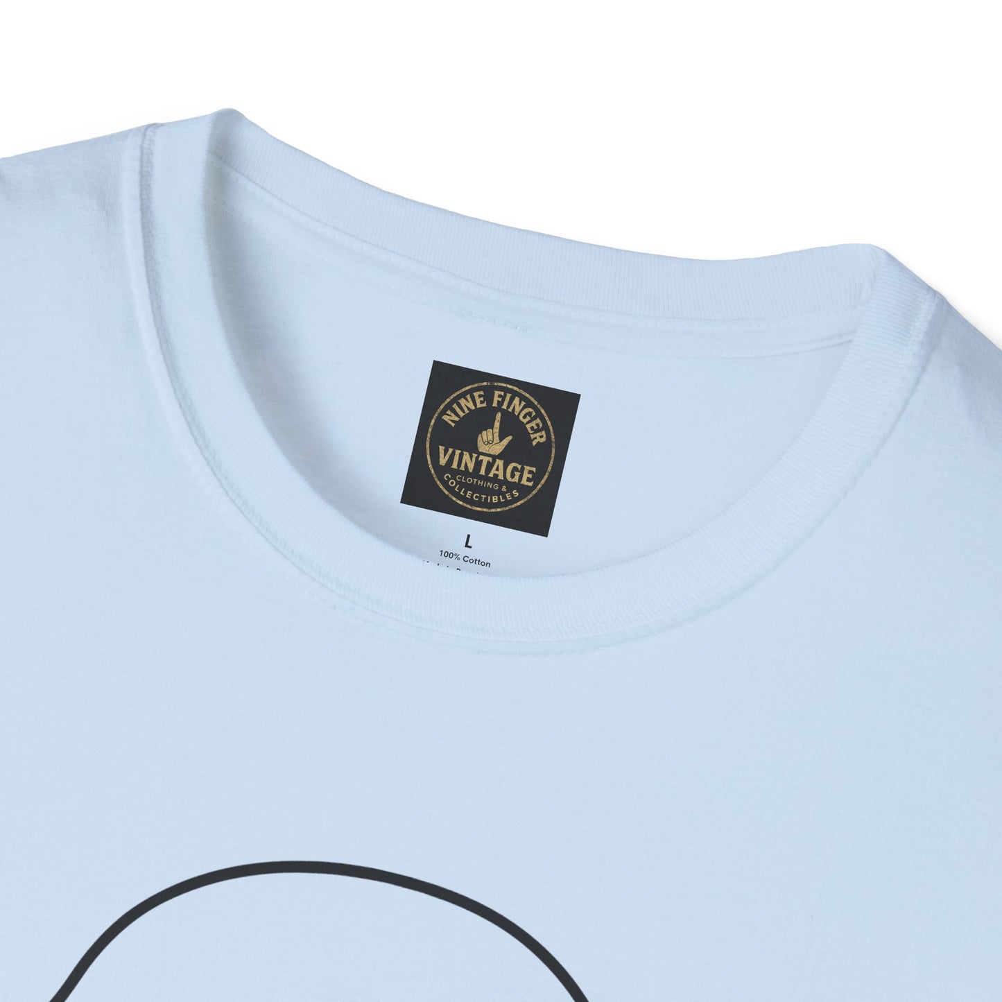 Minimal Line Art Face T-Shirt — Modern Abstract Portrait Tee