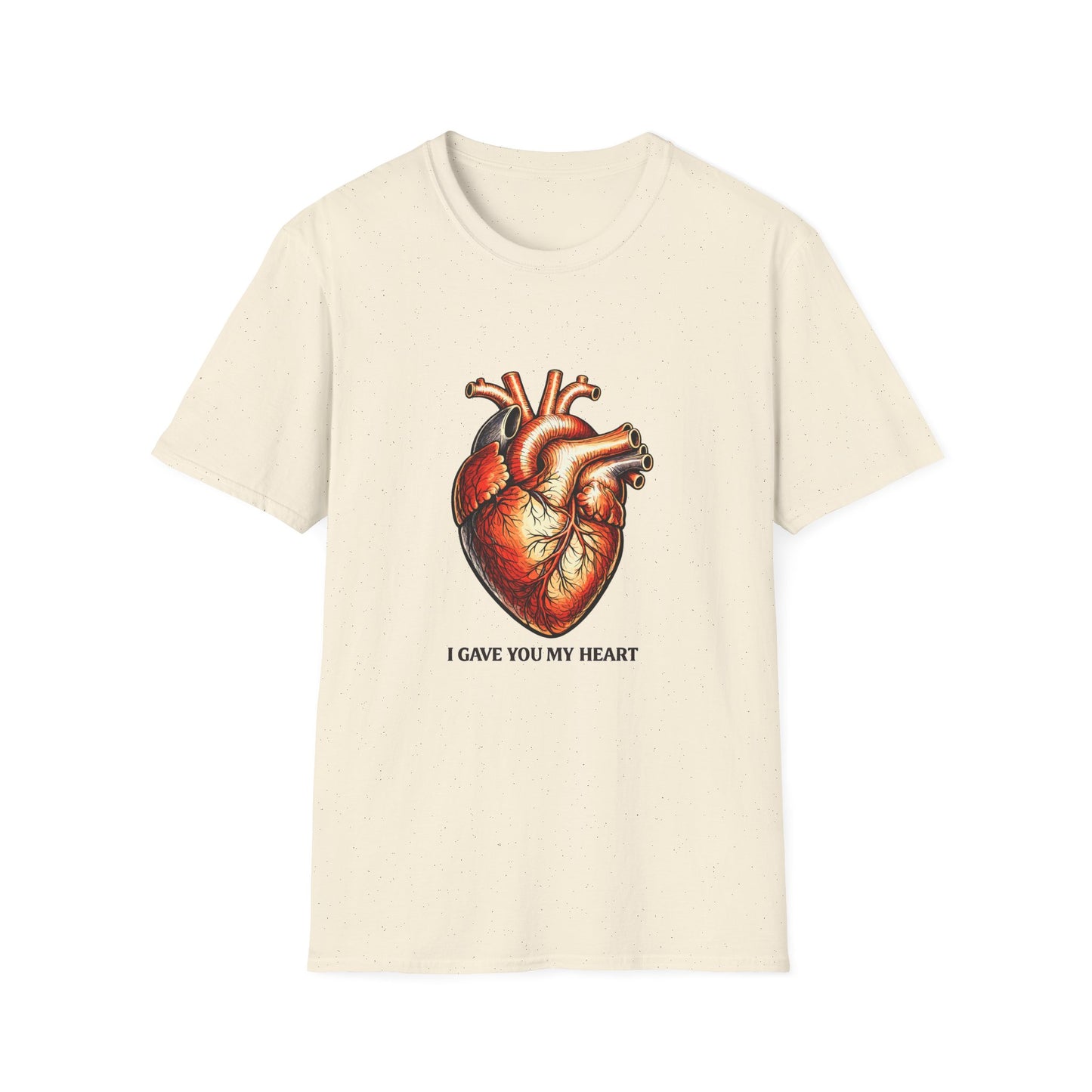 Anatomical Heart T-Shirt — I Gave You My Heart Valentine Graphic Tee