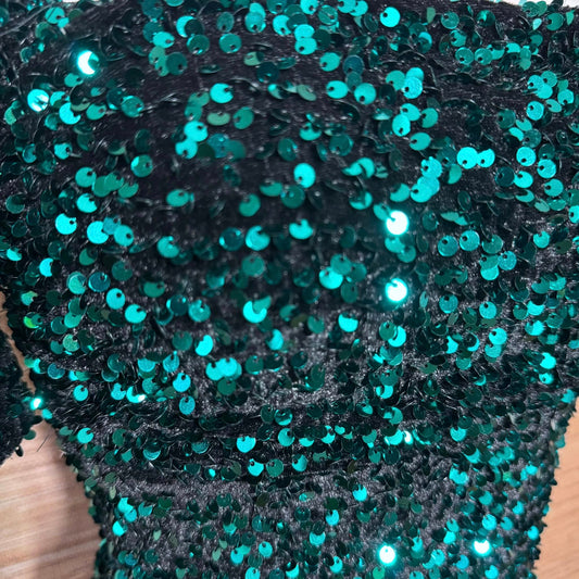 Green Sequin Altar’d State Cocktail Dress