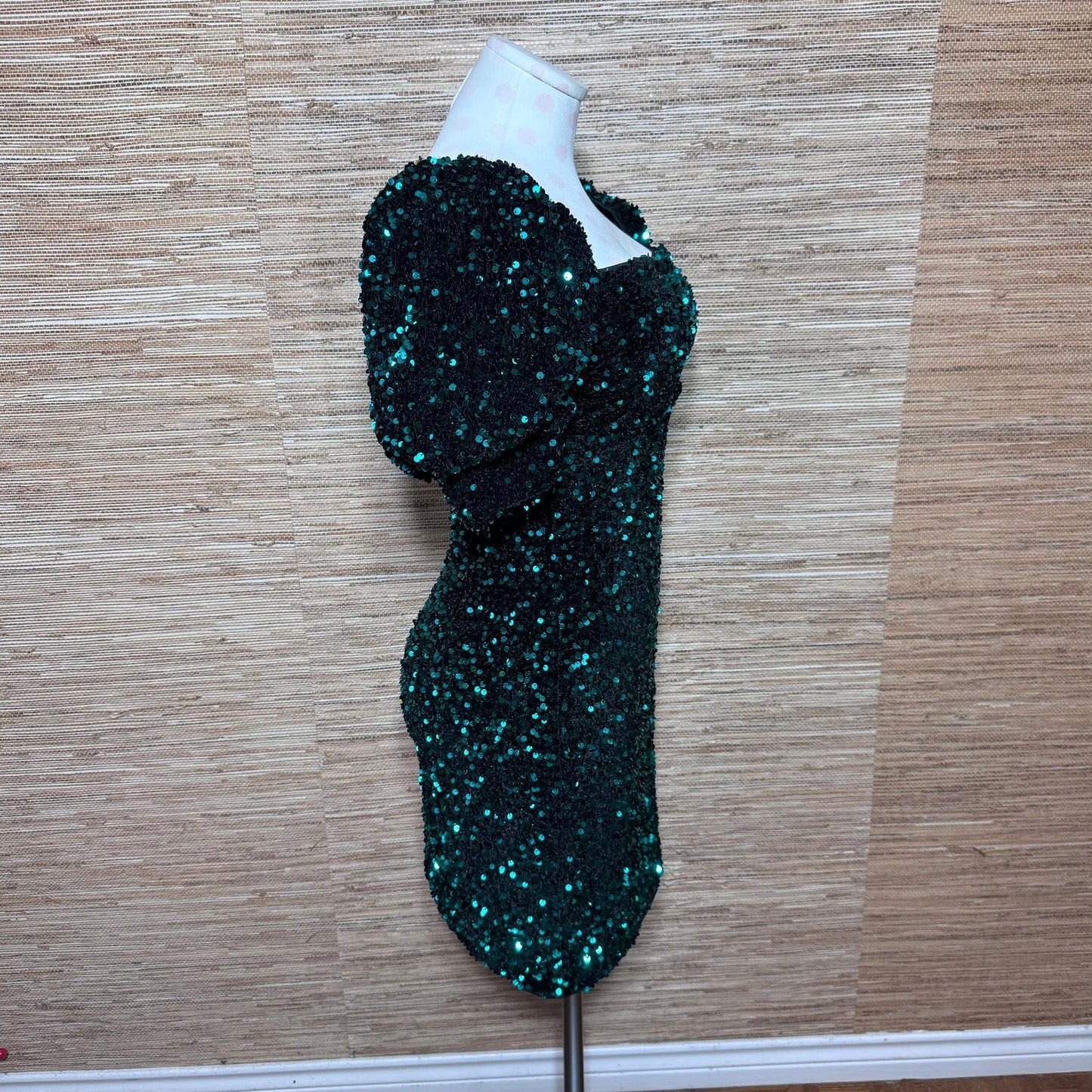 Green Sequin Altar’d State Cocktail Dress