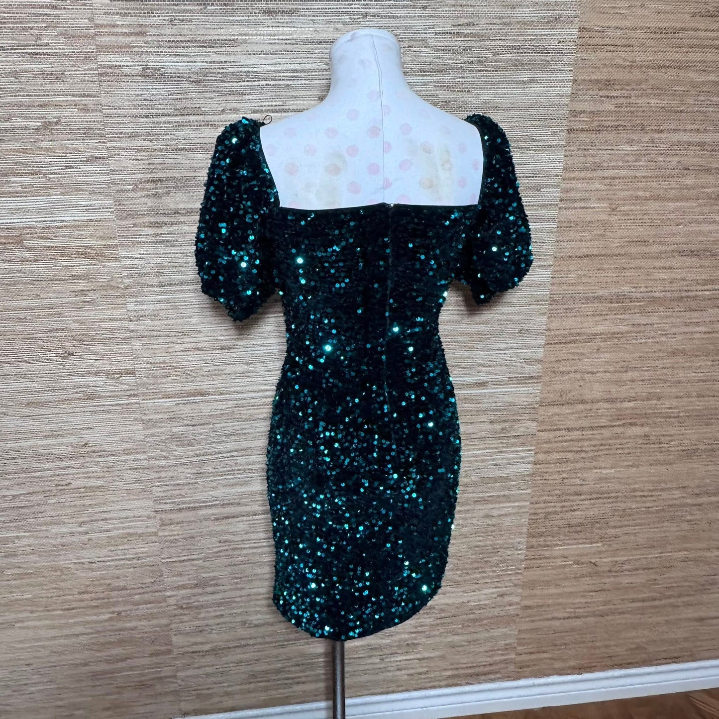 Green Sequin Altar’d State Cocktail Dress