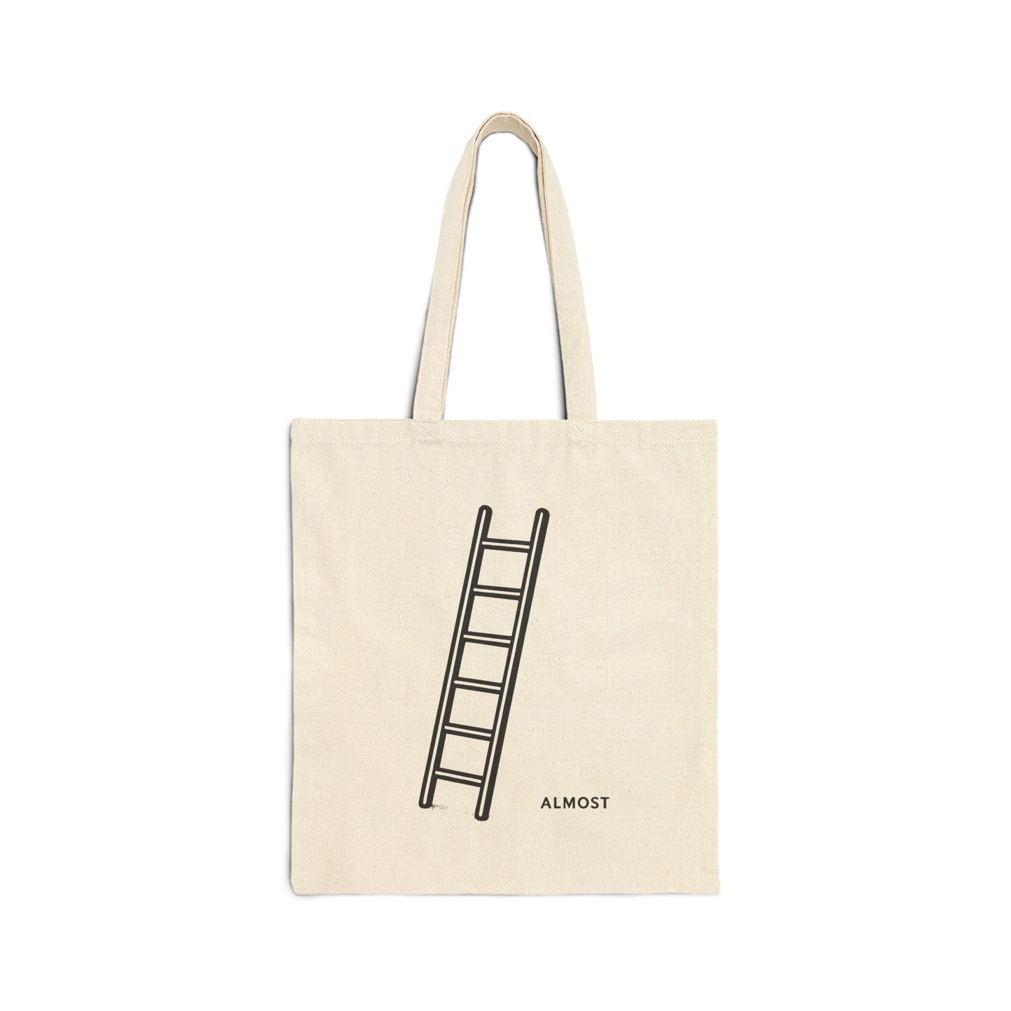 "Almost" Surreal Minimalist Ladder Tote Bag
