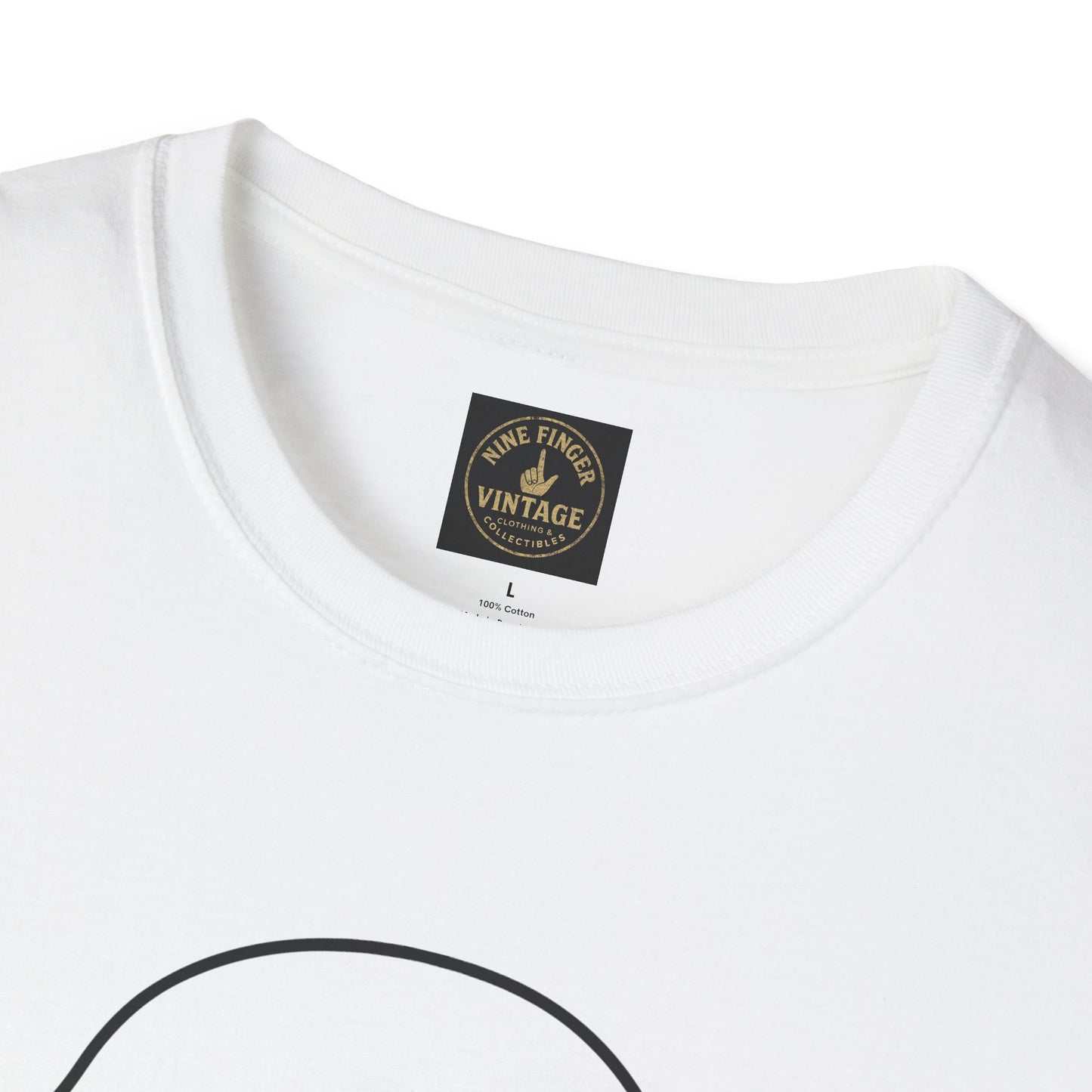 Minimal Line Art Face T-Shirt — Modern Abstract Portrait Tee