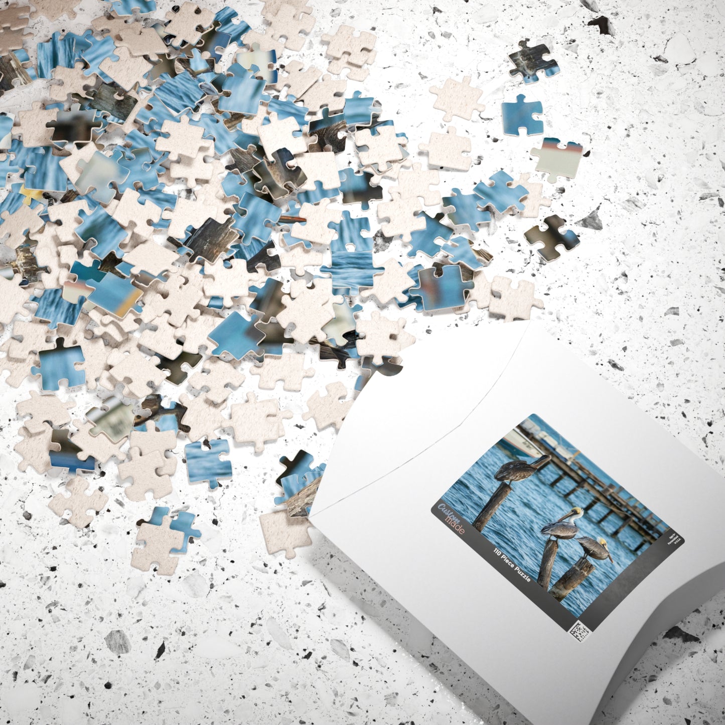 Caye Caulker Brown Pelicans Jigsaw Puzzle - 520/252/110/1014-Piece Coastal Scene