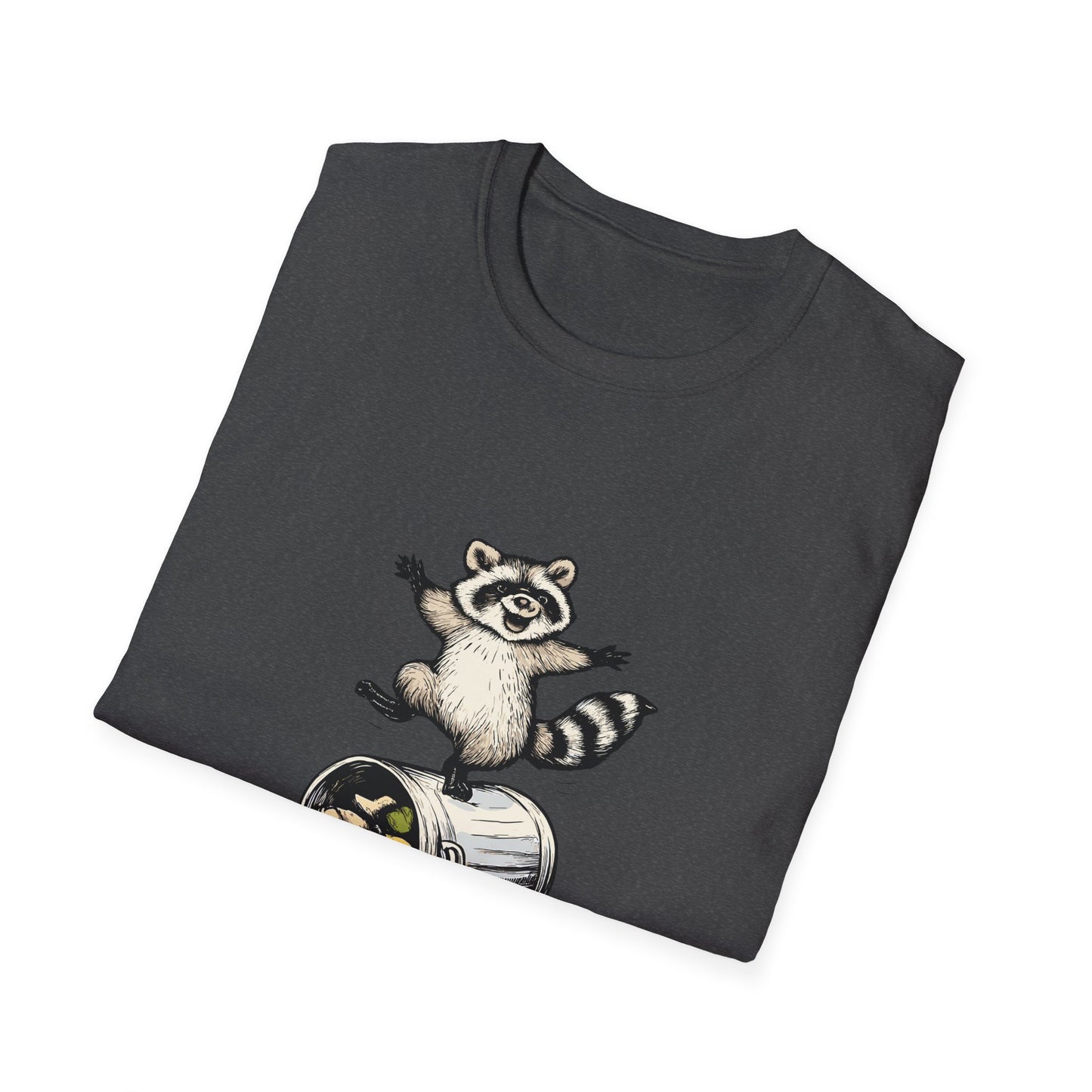 Retro Dancing Raccoon 'I Do What I Want!' T-Shirt