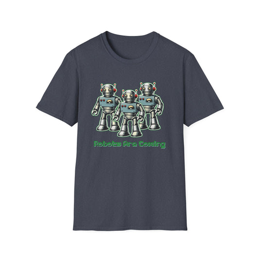Retro 1950s 'Robots Are Coming' Sci‑Fi T-Shirt