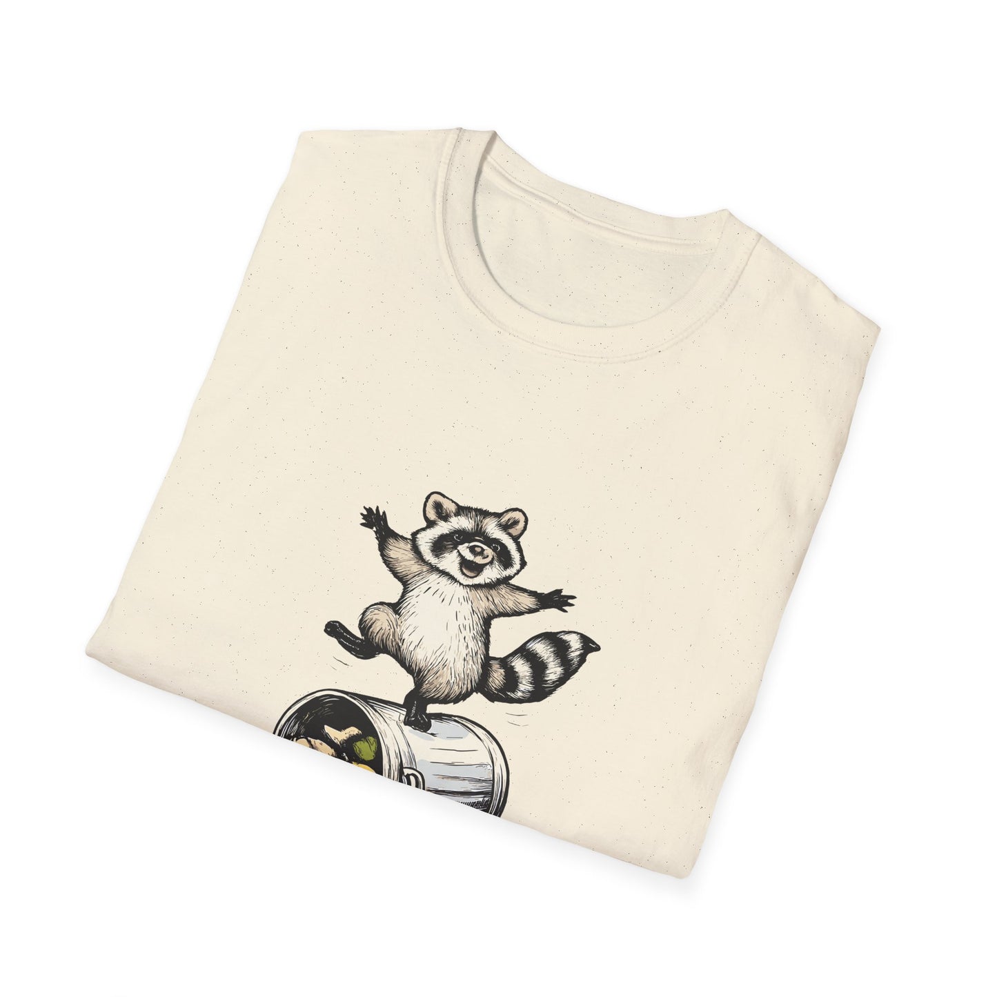 Retro Dancing Raccoon 'I Do What I Want!' T-Shirt