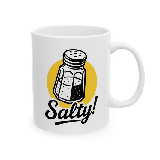 Funny Squirrel Coffee Mug – 'Squirrelly!' Ceramic Tea Cup (11oz & 15oz)