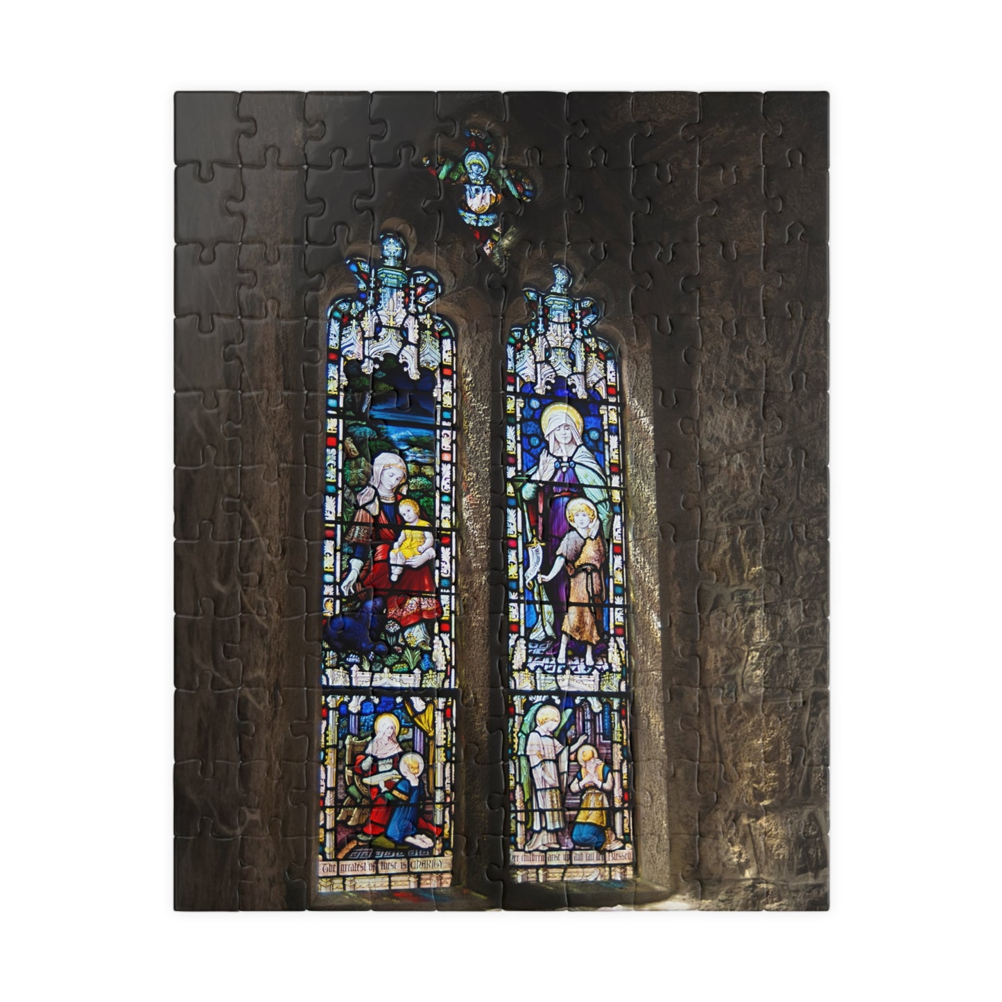 St. Michael's Mount Castle Stained Glass Puzzle — Marazion UK (520/1014 pcs)